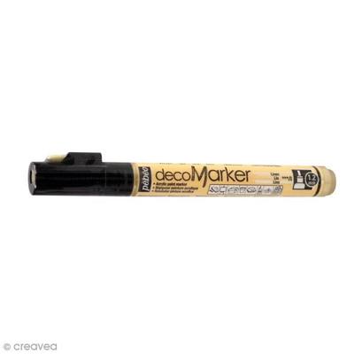 Marqueurs peinture acrylique - Pébéo - Acrylic Marker - Pointe Fine 1,2 mm - Beige - Mixte