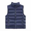 Autumn and winter women's pressure glue craft vest, stand-up collar sleeveless cotton vest, multi-color mixed batch outer wear