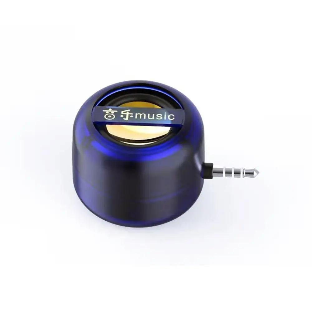 Portable Mini Speaker Universal 3.5mm Plug Type-c Mobile Audio Player External Audio Bluetooth Wireless Phone Portable Car E4A8