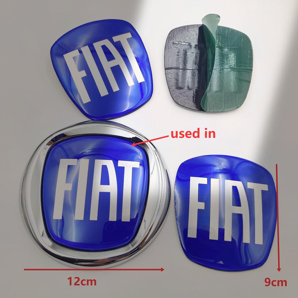 1 STK FIAT Emblem Auto Frontgrill Hinterer Stoßfänger Heckklappe Kofferraum Emblem 63mm 85mm 90mm 95mm 100mm 120mm 9cm 12cm 8.5cm 9.5cm 10cm