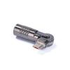 Type C To Micro USB Converter Aluminum 90 Degree Angled For Gaming Entertainment 3A Charging 480Mbps Data Transfer