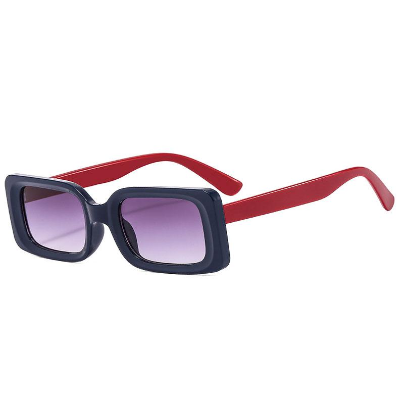 Fashion Designer Rectangle Sunglasses Men Retro Punk Square Eyewear Classic Black Driving Sun Glasses UV Protection