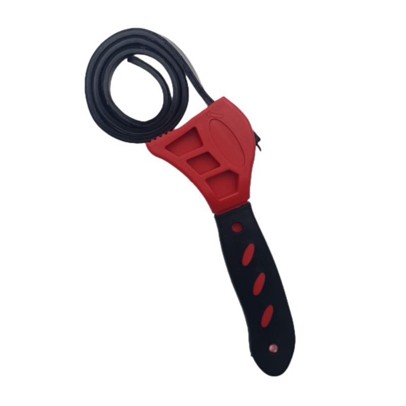 Heavy Duty Strap Wrench Not Slip Handle Tool Automotive Repair Tool for Various Size Of Pipe & Fasteners Reliable Tool