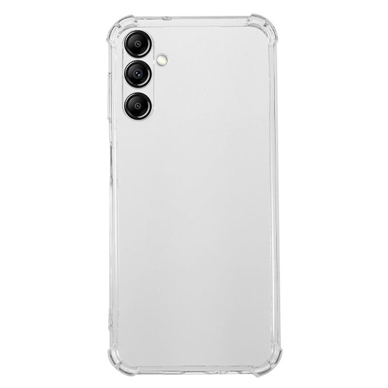 For Samsung Galaxy A14 4G/5G Transparent TPU Phone Case Anti-drop Corners Cell Phone Cover