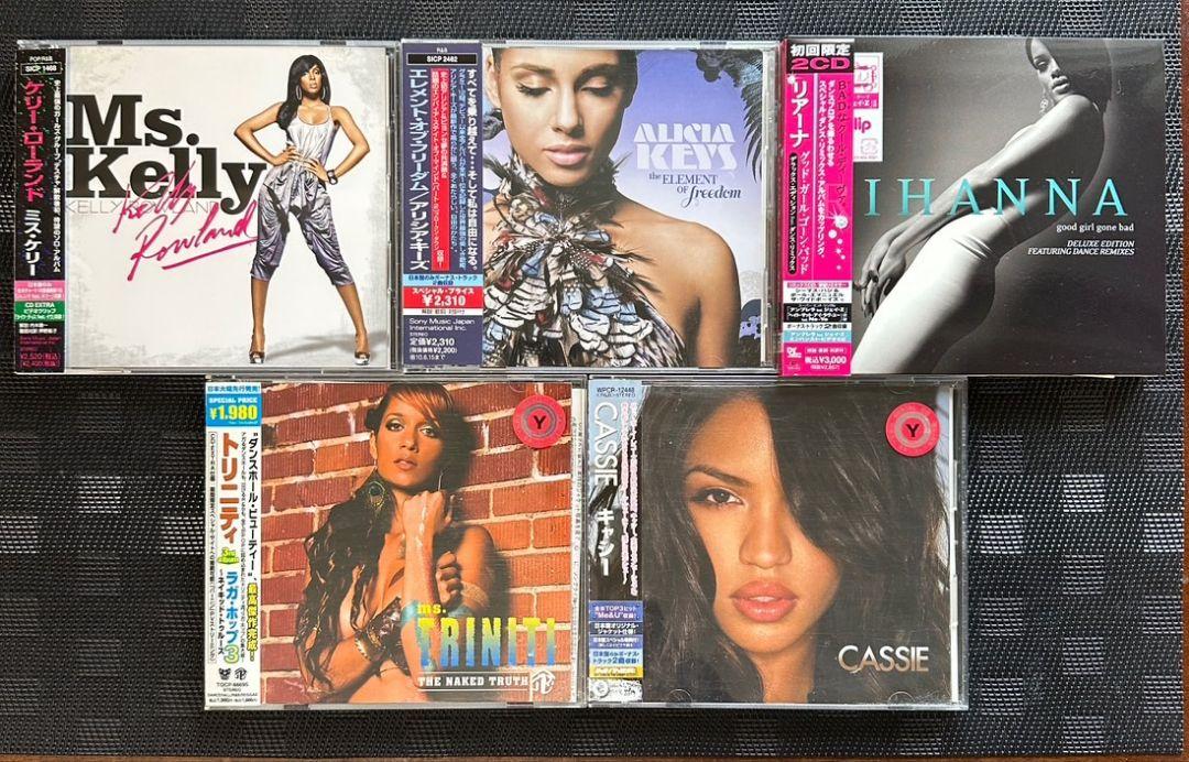 

[USED] Western music female artist CD set R&B