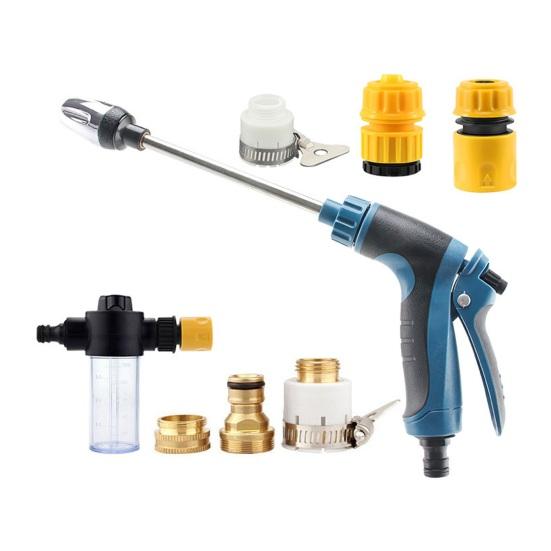 Car Cleaning Pressure Washer Metal Extension Pole Adjustable Nozzle Garden Faucet Pressure