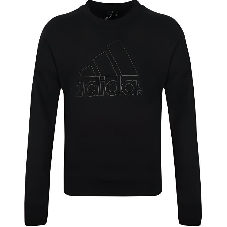 adidas Logo Sweatshirt Black Men s CW3542 M