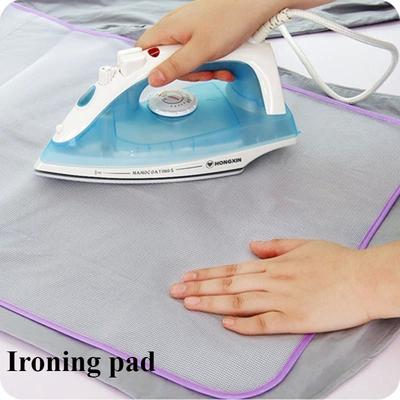 Ironing Boards Random Colors Cloth Protective Press Mesh Insulation Laundry Products Mat Cover Against Pressing Pad Mini Iron