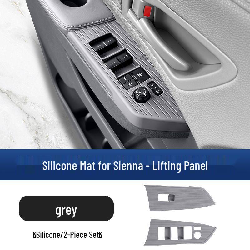 Toyota Sienna Silicone Protective Mat for Lift Panel - Custom Fit Interior Accessory for Sienna/Granvia