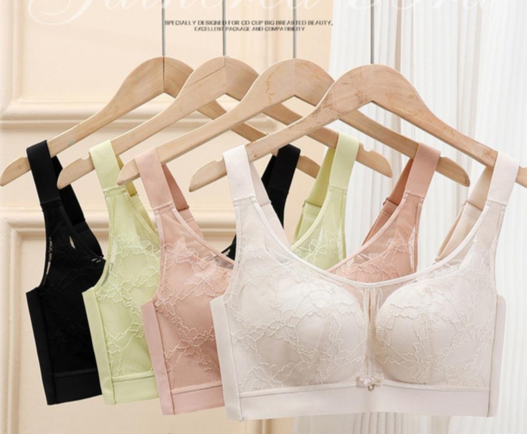 Large Breast Adjustment Anti-sagging Breast Lifting Non-wired Bra