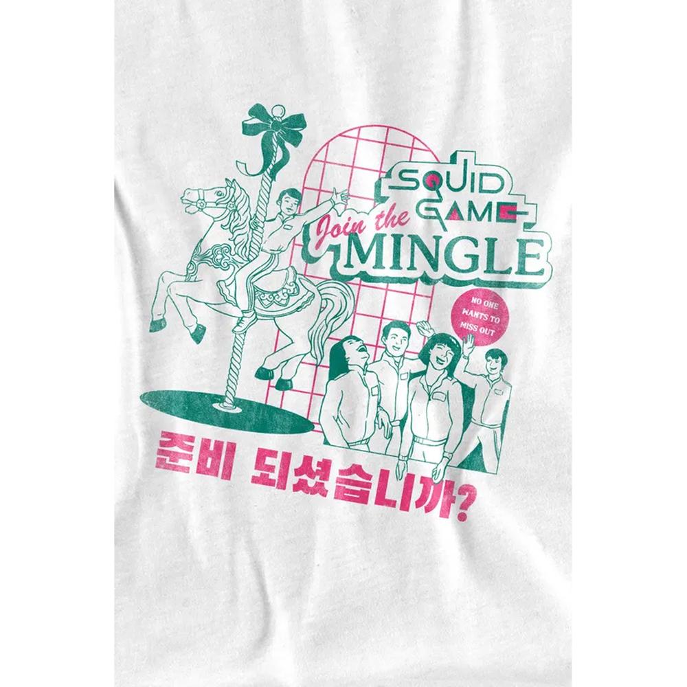 Squid Game Unisex Adult Merry Go Round T-Shirt