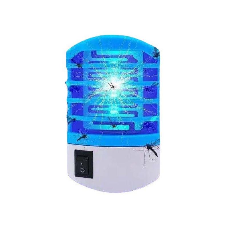 Electric Mosquito & Fly Killer Plug-in Lamp with Repellent Features