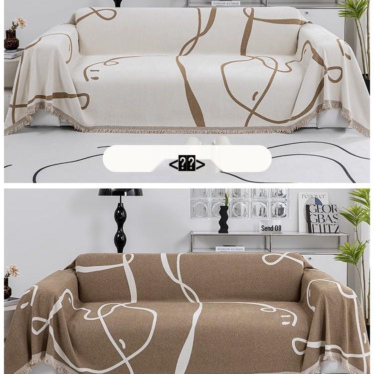 2026 New Style Universal Chenille Sofa Cover: Four Seasons Full-Cover, One-Piece Seat Cushion