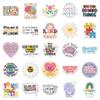 50 Mental Health Stickers: Inspirational English Phrases, Waterproof Decorative Journal Decals