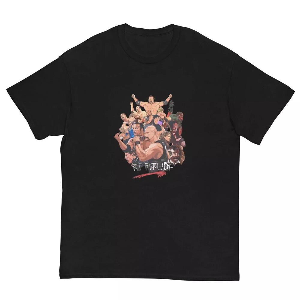 Vintage WWE Attitude T-Shirt Unisex T-Shirt S