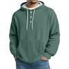 Men's Knit Hooded Sweatshirt Casual Long-Sleeve Sweatshirt