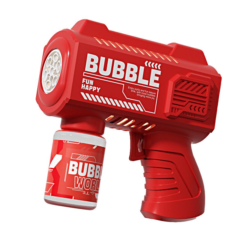 Fawn Bubble Machine Children's Automatic Handheld Bubble Gun Outdoor Lighting Toy Electric Bubble Blowing Stick