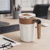 Digital Display Automatic Stirring Cup Magnetic Stirring Heating Mixer Cup  Coffee