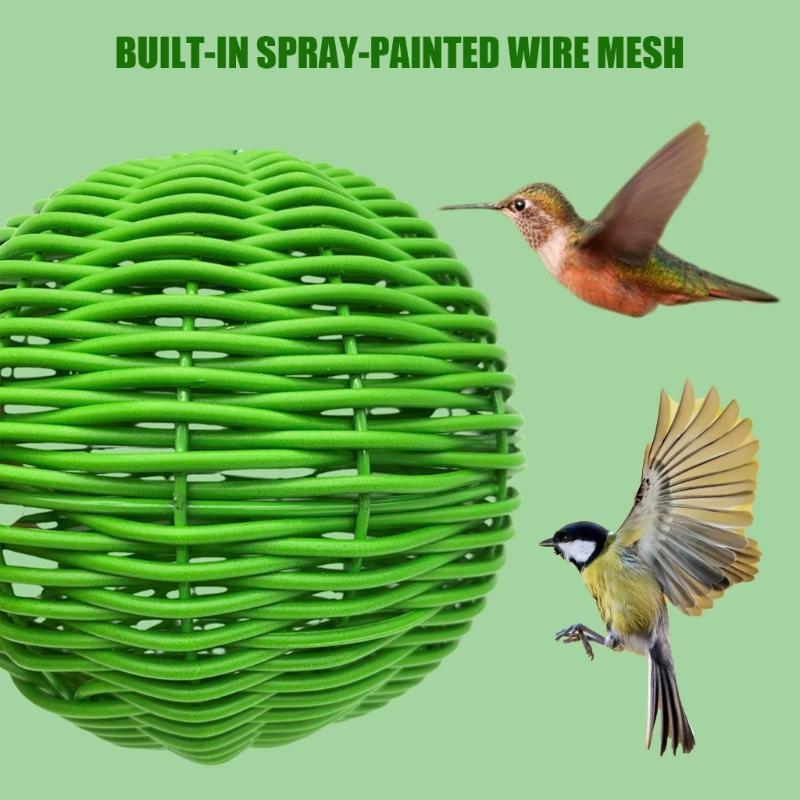 Durable Plastic developed Bird Shelter For Small Birds Year Round Use Indoor Outdoor Hanging