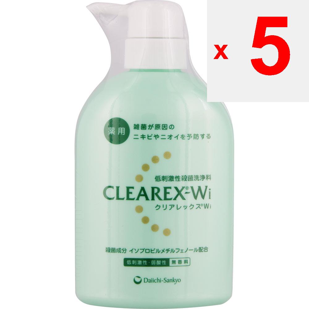 Daiichi Sankyo Healthcare CLEAREX W 450ml (Cuasi droga) Cuidado Corporal Otras Marcas <Cómo usar> Tomar una cantidad adecuada, enjabonar bien, lavar y enjuagar.