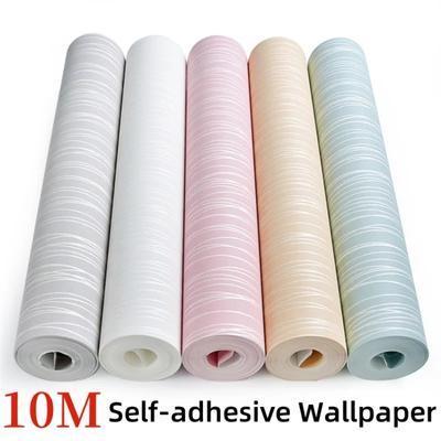 Modern 3D Non-woven Self-adhesive Wallpaper European Pastoral Living Room Background Wall Bedroom Retro Wall Stickers Home Decor
