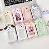 MINKYS Kawaii Ins Anima Kpop Photocards Collection Book 3 Inch Photocards Storage Display Book Double Side School Stationery
