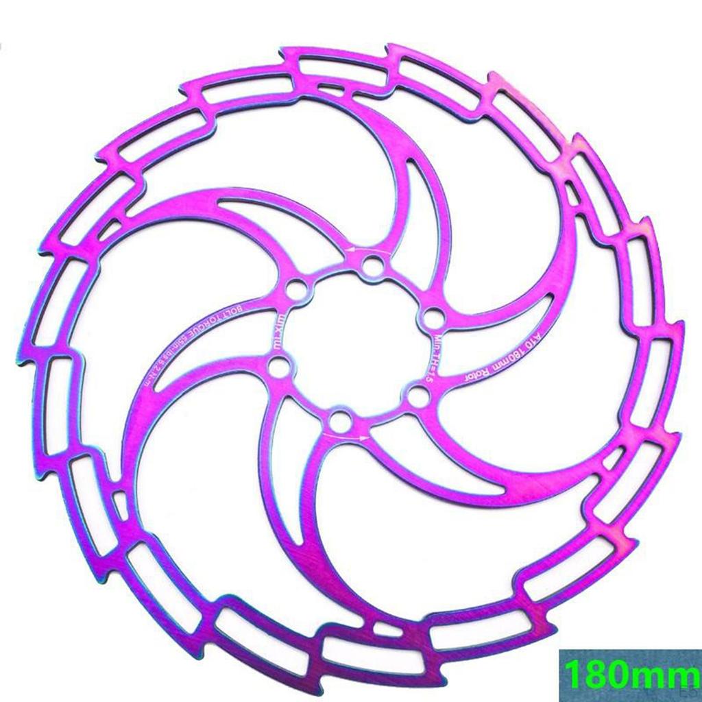 160/13mm Disc Brake Rotor Alloy Stainless Steel Bike 6 Bolts Bicycle Road