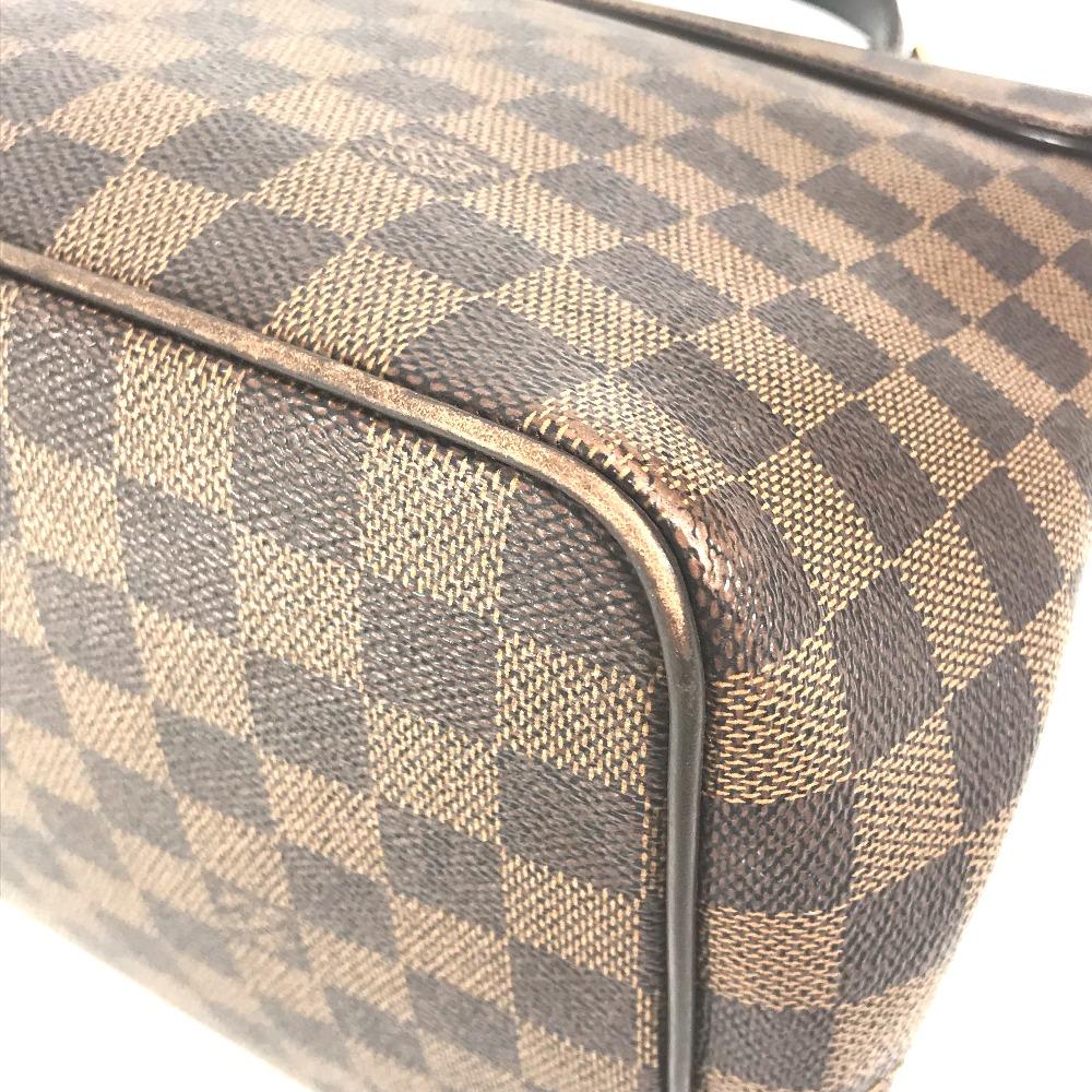 Louis Vuitton N41168 Damier Bergamo MM Bag Shoulder Bag Hand Bag Ebene Brown