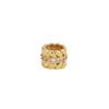 14K Gold-Filled Zircon Wheat Ear Spacer Beads for DIY Jewelry
