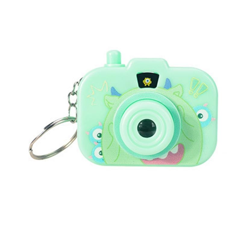 Creative Projection Toy Camera Keychain For Kids With Portable Designs And Safe Plastic Materials Stylish Keyring