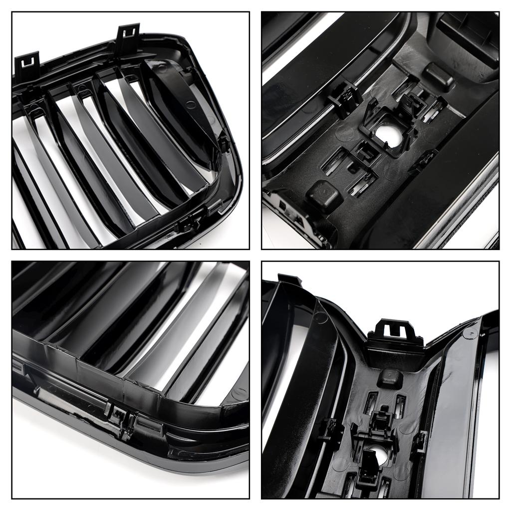 Griglia Anteriore Nera Lucida Fit BMW X3 X4 G01 G02 2022 2023