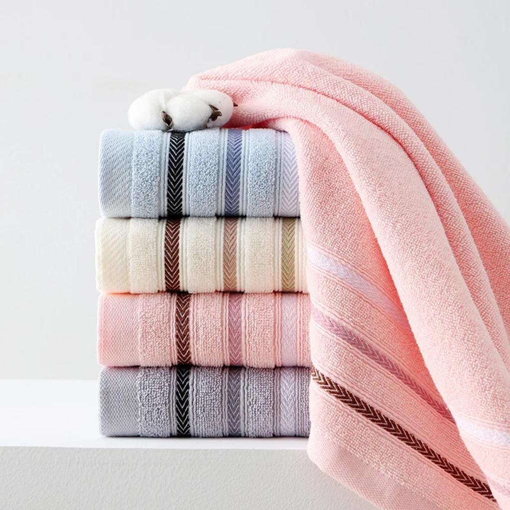 New Cotton Towels For Adult Soft Water Absorbent Washing Bath Towels Thick Towels Cotton Washing Bath Towels Household Towels
