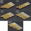 50/60Pcs Set 1- 3/3.5mm Titanium Coated High Speed Steel Drill Bit Manual Twist Drill Bits Round Shank Drill Repair Tools
