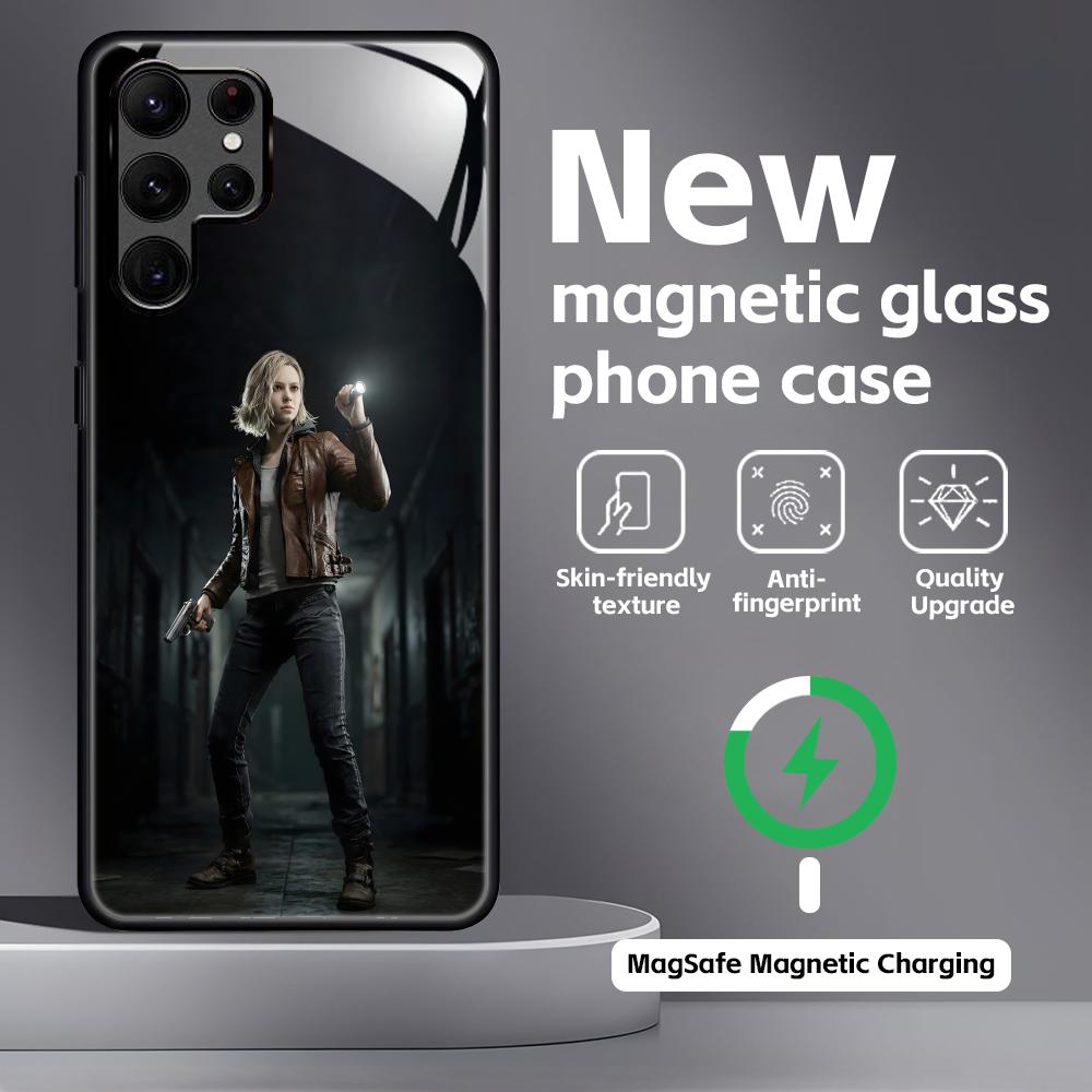 Resident Evil 9 Phone Case For Samsung S26 S25 S24 S23 S22 S21 Plus Ultra Note20 Glass Magnetic Case