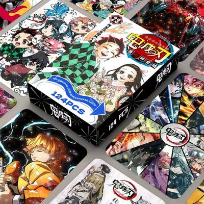 2025 Demon Slayer: Kimetsu No Yaiba Photocards (60 Sheets) + Stickers (64 Sheets) (4 Types of Options)