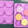 Bee Honeycomb Silicone Mold Wax Melt Polymer Aromatherapy Making Handmade Cupcake Mould Decorating Supplies