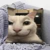 Funny Cat MMeMe  Pillow Covers Home Sofa Cushion Covers and Aecorative Custom