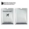 In-Stock Silver RFID Card Holder: Anti-Scan, Anti-Demagnetization, Anti-Theft NFC Bank ID Aluminum Shield