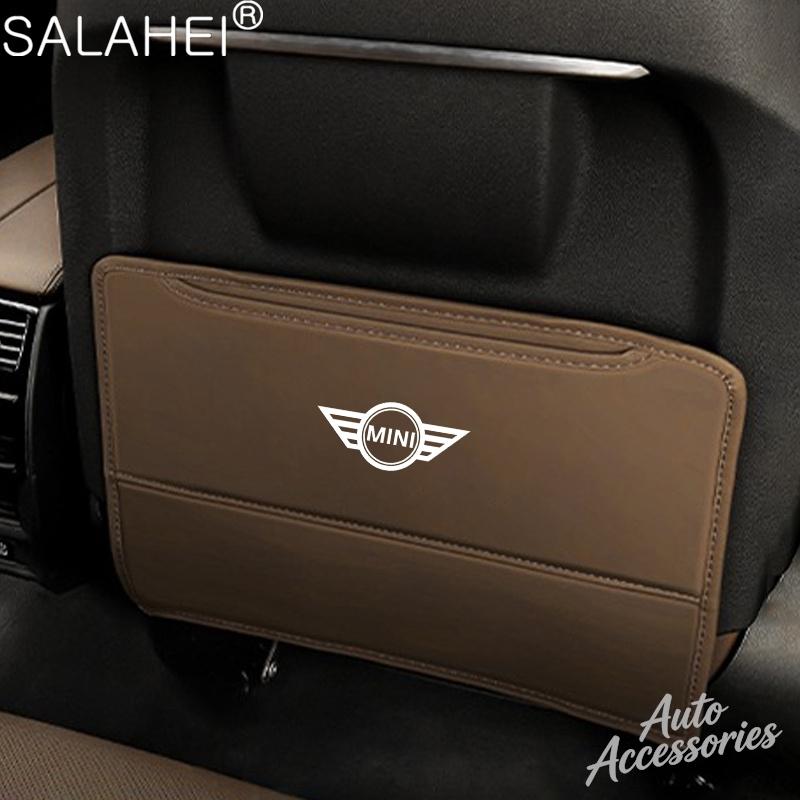 

Car Seat Back Anti Kick Pad Prevent Dirt Protection Leather Cover For BMW MINI Cooper One Jcw F54 F55 Clubman Countryman R57 R58