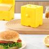 Ostförvaringsbehållare ABS Vändbart lock Kylskåp Färskhetslåda Mat Snacks Smör Organizer För Kök Hem Daglig Användning