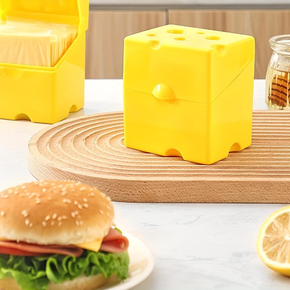 Ostförvaringsbehållare ABS Vändbart lock Kylskåp Färskhetslåda Mat Snacks Smör Organizer För Kök Hem Daglig Användning