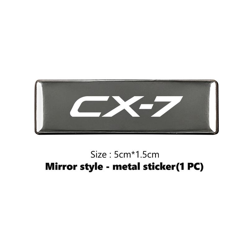 For Mazda Car Body Sticker Badge Auto Styling Decoration Accessories 2 3 4 5 6 7 8 ATENZA Axela 323 626 RX8 CX6 CX5 CX4 YUG2