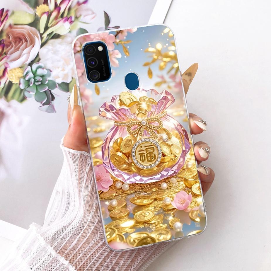 For Samsung Galaxy M21 Case SM-M215F New Fashion Painted Cover Soft Silicone Case For Samsung M21 2021 M 30 s Galaxy M30s Fundas