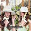 Lace Summer Sun Hat Double Sided Wearable Embroidered Cherry Bucket Hat  Outdoor