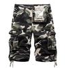 Pantalones Cortos Cargo de Verano para Hombre Bolsillo Pantalones Baggy Ropa Casual Urbana Pantalones de Trabajo Hip Hop Shorts de Playa