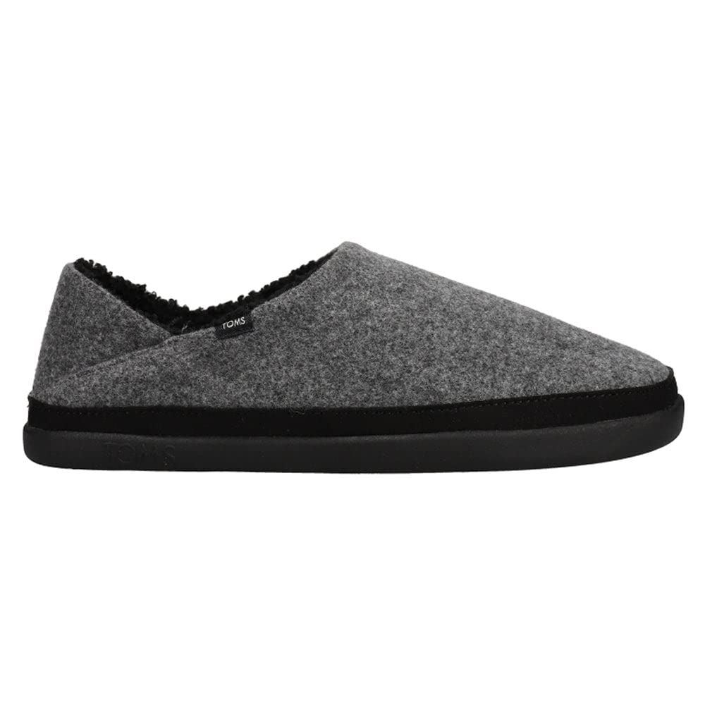 Toms EZRA Smoke Grey REPREVE Felt Cm Women's Two-Tone Slip-On (00) 22.0