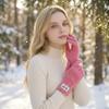 Unisex Warm Gloves Elastic Cuff Winter Gloves Fashionable Knitted Gloves  Winter