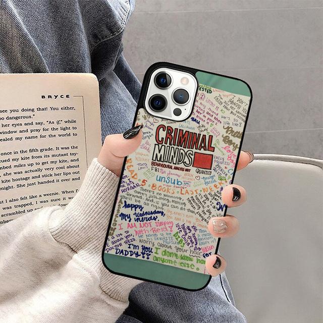 Criminals Minds TV Phone Case For iPhone 17 Air 16 15 14 13 12 Pro Max Plus Max Cover Shell coque