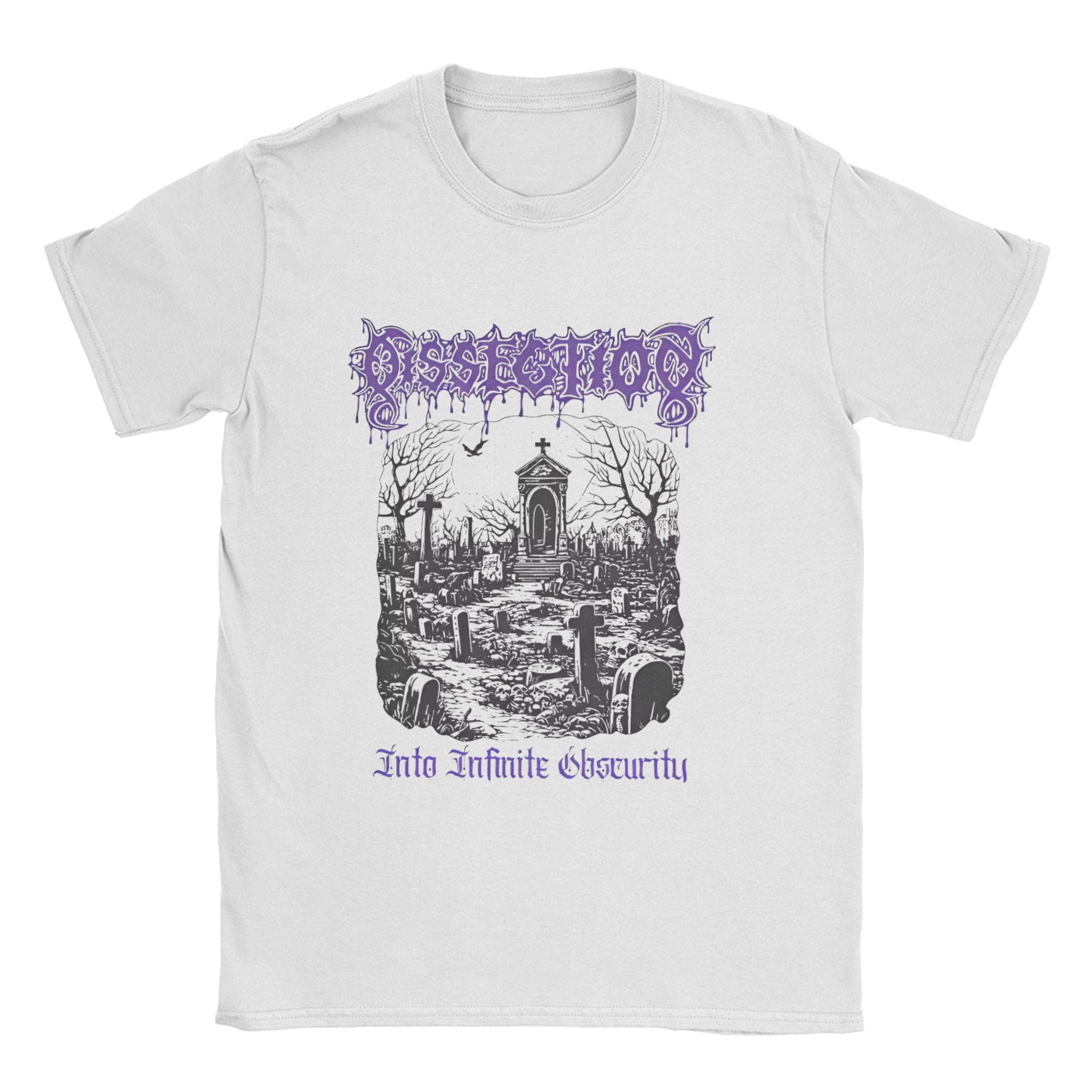 

Dissection Band T-Shirt Summer Rock Band Cotton T Shirts For Men Fashion Custom Logo Tshirt Short Sleeve Vintage Tees 5XL різнокольоровий