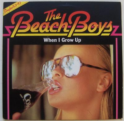 Disque 7 pouces BEACH BOYS - Quand je serai grand (Être un homme) CL16045 Capitol Records 1979 UK Rock Occasion